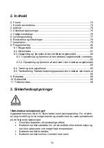 Preview for 75 page of Abus FU5165 Installation And Operating Instructions Manual