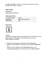 Preview for 3 page of Abus FU8020 Manual