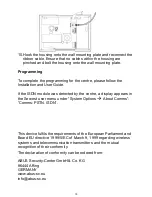 Preview for 10 page of Abus FU8020 Manual