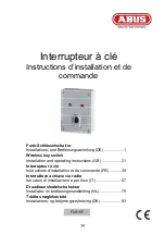 Preview for 39 page of Abus FU8165 Installation And Operating Instructions Manual