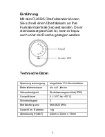 Preview for 3 page of Abus FU8305 Operating Instructions Manual