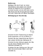 Preview for 4 page of Abus FU8305 Operating Instructions Manual