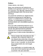 Preview for 12 page of Abus FU8305 Operating Instructions Manual