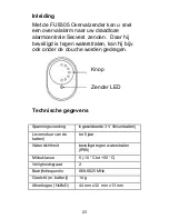 Preview for 23 page of Abus FU8305 Operating Instructions Manual