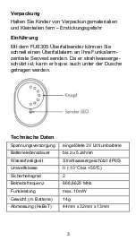 Предварительный просмотр 3 страницы Abus FU8305 User Manual