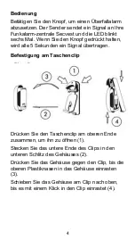 Предварительный просмотр 4 страницы Abus FU8305 User Manual