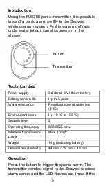 Предварительный просмотр 9 страницы Abus FU8305 User Manual