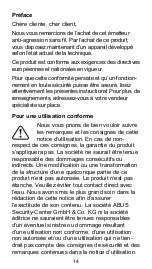 Preview for 14 page of Abus FU8305 User Manual