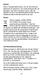 Preview for 30 page of Abus FU8305 User Manual