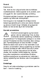 Preview for 32 page of Abus FU8305 User Manual