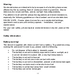 Preview for 17 page of Abus FU8340 Instruction