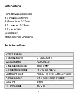 Preview for 5 page of Abus FU8350 Manual