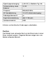 Preview for 6 page of Abus FU8350 Manual