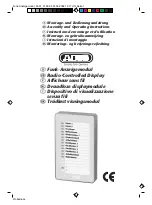 Preview for 1 page of Abus FU8403 Assembly And Operating Instructions Manual