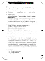 Preview for 2 page of Abus FU8403 Assembly And Operating Instructions Manual