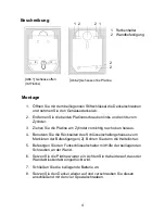 Предварительный просмотр 4 страницы Abus FU9075 Installation And Operating Instructions Manual