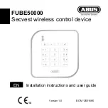 Preview for 21 page of Abus FUBE50000 Installation And Operating Instructions Manual