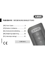 Abus FUBE50010 User Manual preview