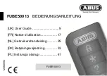 Abus FUBE50013 User Manual preview