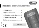 Abus FUBE50014 User Manual preview