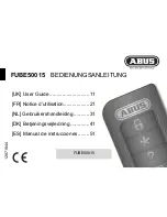 Abus FUBE50015 User Manual preview