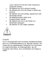 Preview for 4 page of Abus FUBW50000 Instructions Manual