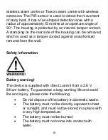 Preview for 16 page of Abus FUBW50000 Instructions Manual