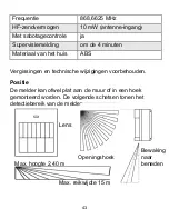 Предварительный просмотр 43 страницы Abus FUBW50000 Instructions Manual