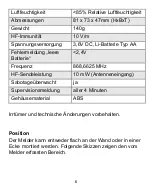 Предварительный просмотр 6 страницы Abus FUBW50010 Manual