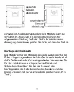 Предварительный просмотр 9 страницы Abus FUBW50010 Manual