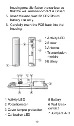 Предварительный просмотр 19 страницы Abus FUEM50000 Manual