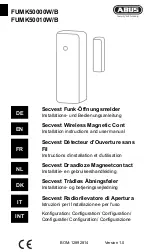 Preview for 1 page of Abus FUMK50000B Installation Instructions And User Manual