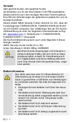 Preview for 2 page of Abus FUMK50000B Installation Instructions And User Manual