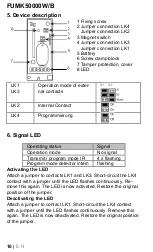 Preview for 16 page of Abus FUMK50000B Installation Instructions And User Manual