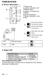 Preview for 18 page of Abus FUMK50000B Installation Instructions And User Manual