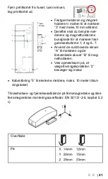 Preview for 41 page of Abus FUMK50000B Installation Instructions And User Manual