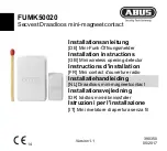 Предварительный просмотр 41 страницы Abus FUMK50020W Installation Instructions Manual