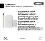 Предварительный просмотр 65 страницы Abus FUMK50020W Installation Instructions Manual