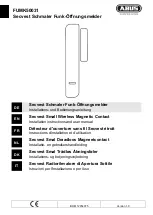 Abus FUMK50031 Installation Instructions And User Manual предпросмотр