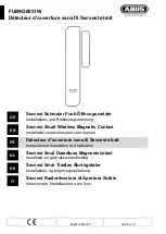 Предварительный просмотр 24 страницы Abus FUMK50031W Installation Instructions And User Manual