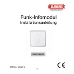 Abus FUMO50030 Installation Instructions Manual preview