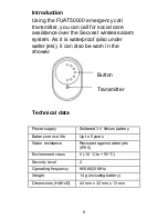 Preview for 9 page of Abus Funk-Notrufsender Manual