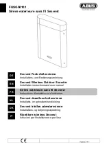 Preview for 55 page of Abus FUSG50101 Installation Instructions And User Manual