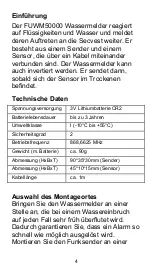 Preview for 4 page of Abus FUWM50000 Manual