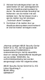 Preview for 25 page of Abus FUWM50000 Manual