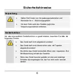 Preview for 6 page of Abus GRWM30500 User Manual