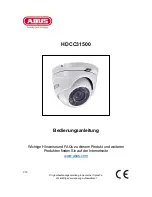 Предварительный просмотр 3 страницы Abus HDCC31500 User Manual