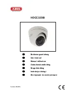 Abus HDCC32500 User Manual preview