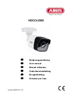 Abus HDCC42502 User Manual предпросмотр