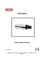 Предварительный просмотр 3 страницы Abus HDCC50000 User Manual